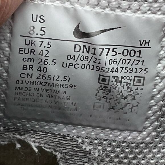 Nike Dunk Shoes Mens 8.5 Low Scrap Premium University Red Blue White Dn1775-001 - Picture 9 of 10